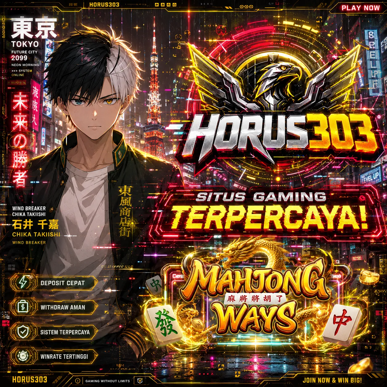 HORUS303 : Link Situs Harian Slot Gacor Server Luar Jepang Mudah Menang